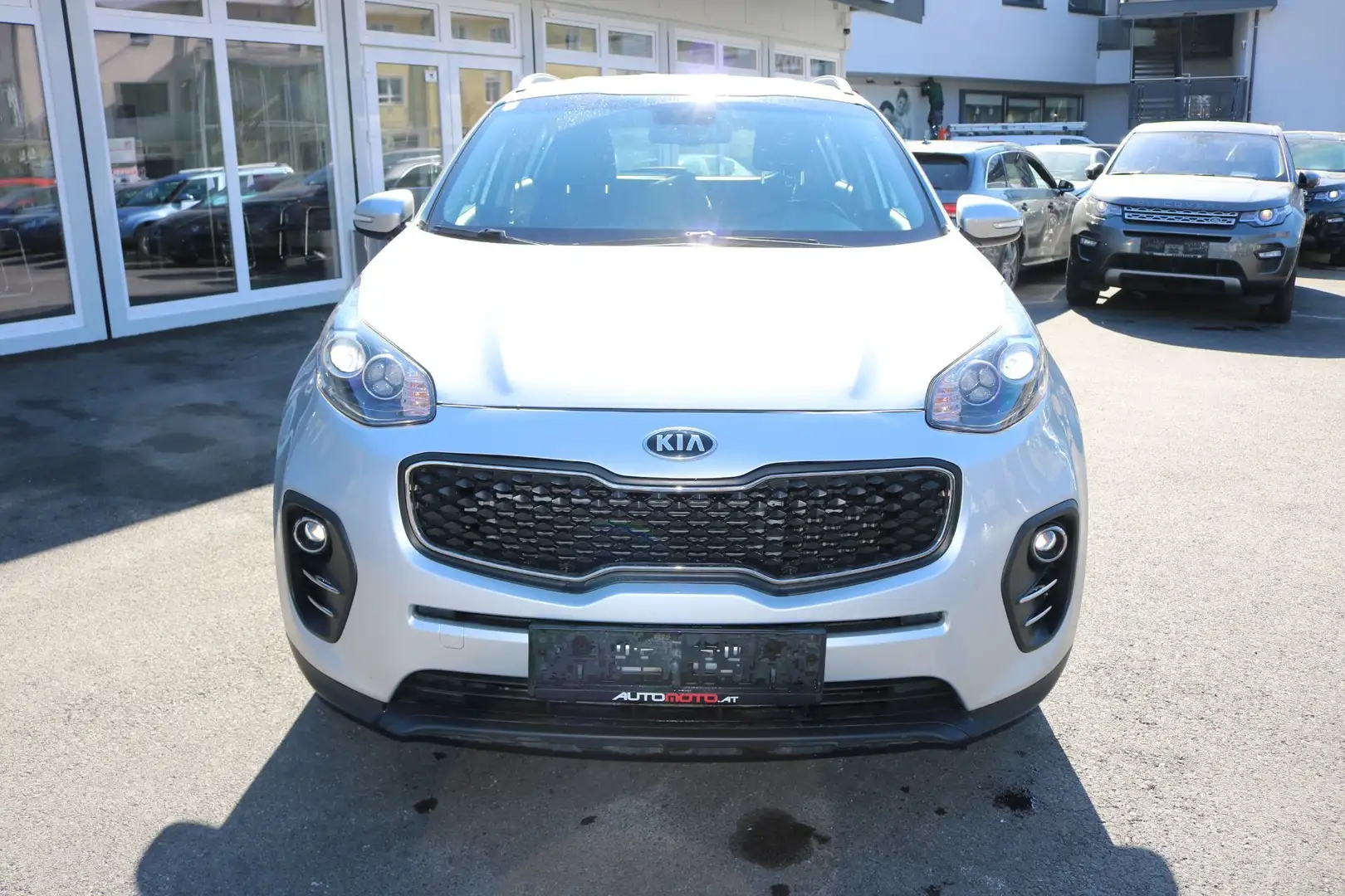 Kia Sportage 1,7 CRDI ISG Silber Grau - 2