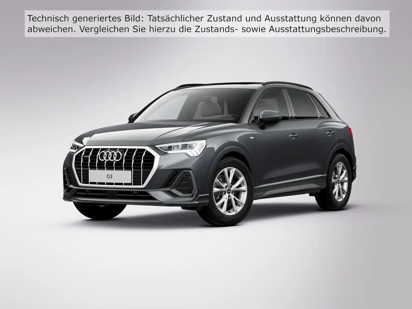 Audi Q3 40 TFSI S line quattro S tronic Pano LED Kame Grau - 2