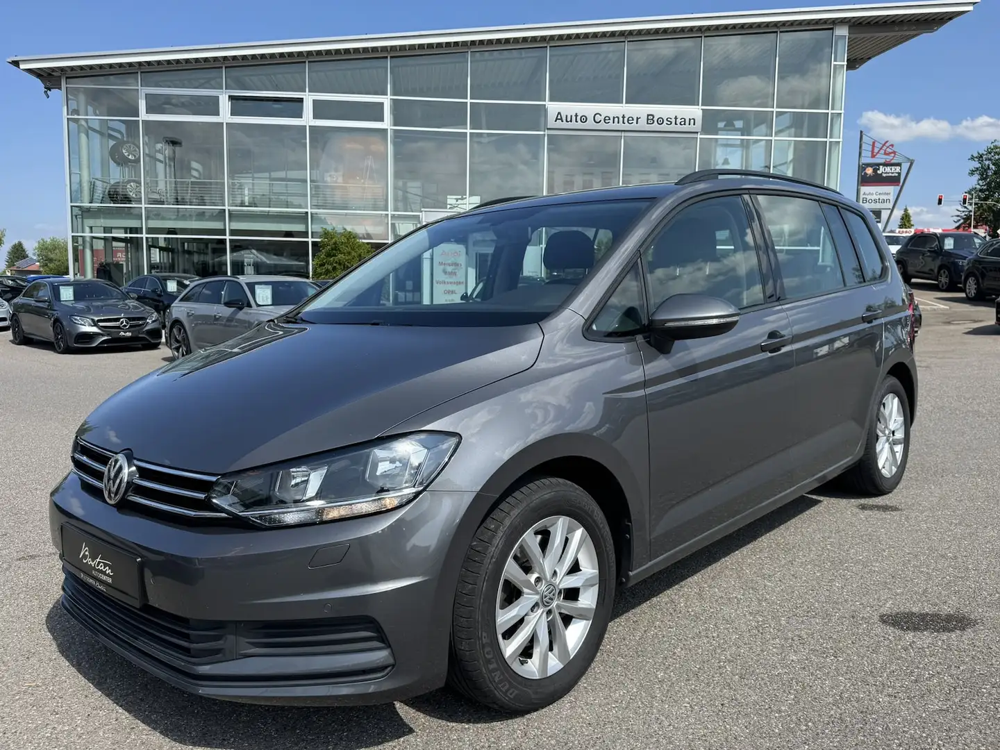 Volkswagen Touran 2.0 TDI COMFORT/7-SITZER/SCHECKHEFT/PDC Grau - 2
