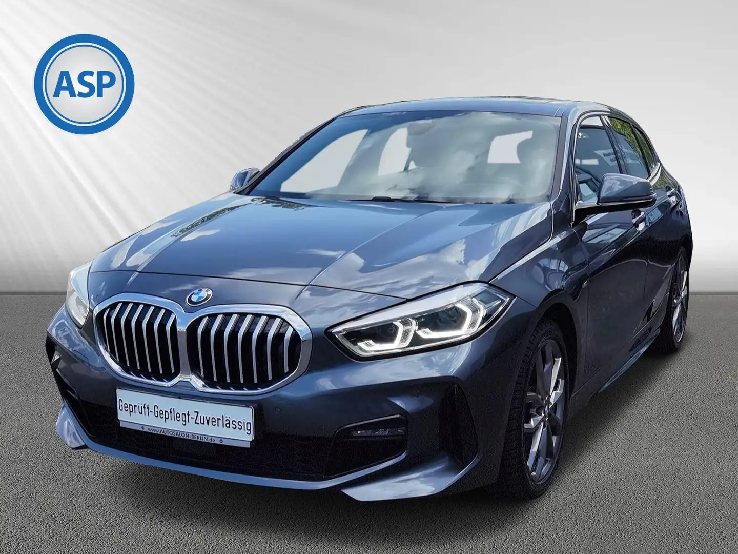 BMW 120 d M Sport HEADUP LIVE COCKPIT+ GLASDACH Gris - 2