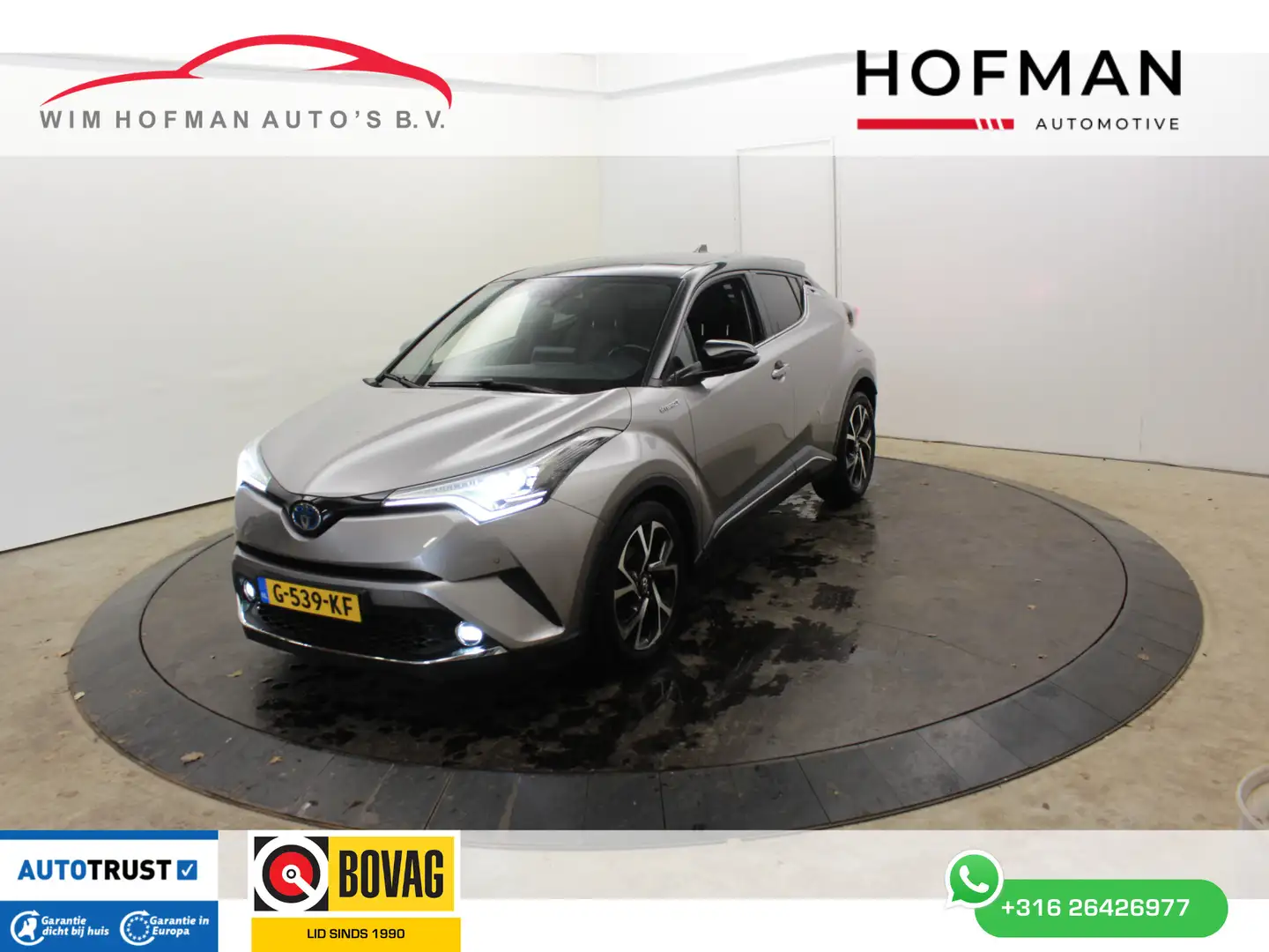 Toyota C-HR 1.8 Hybr Bi-Tone Plus VolLeder JBL Sound Camera St Gris - 1