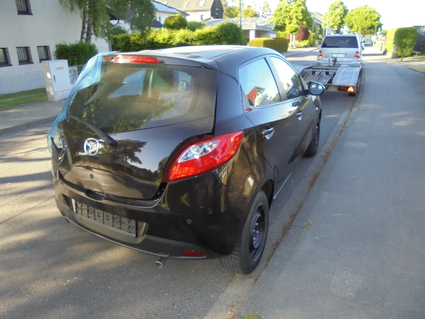 Mazda 2 UNFALL !!!!57000KM. TOP AUSSTATTUNG !!!! Braun - 2