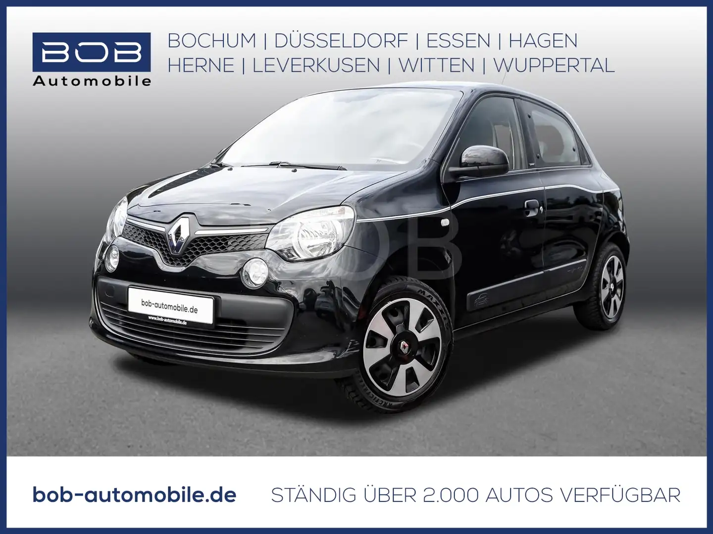 Renault Twingo SCe 70 Limited KLIMA eFH ZV BT USB Negro - 1