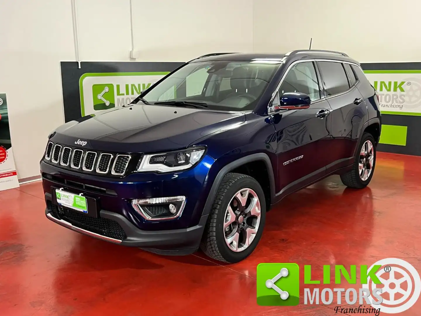 Jeep Compass 2.0 Multijet II 4WD Limited Aut. TETTO -PELLE FULL Bleu - 1