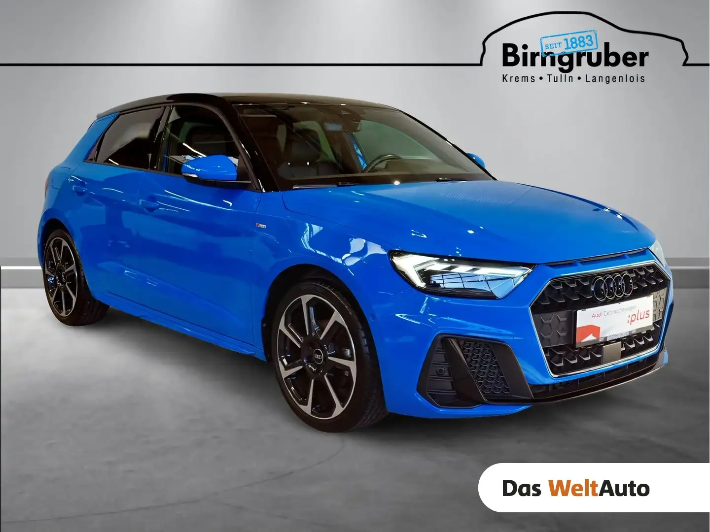Audi A1 35 TFSI S line exterieur Blau - 1