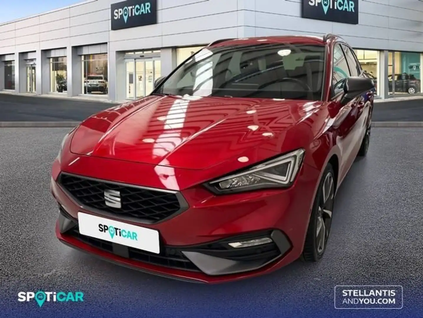 SEAT Leon ST 1.5 EcoTSI S&S FR Fast Edition 150 Rojo - 1
