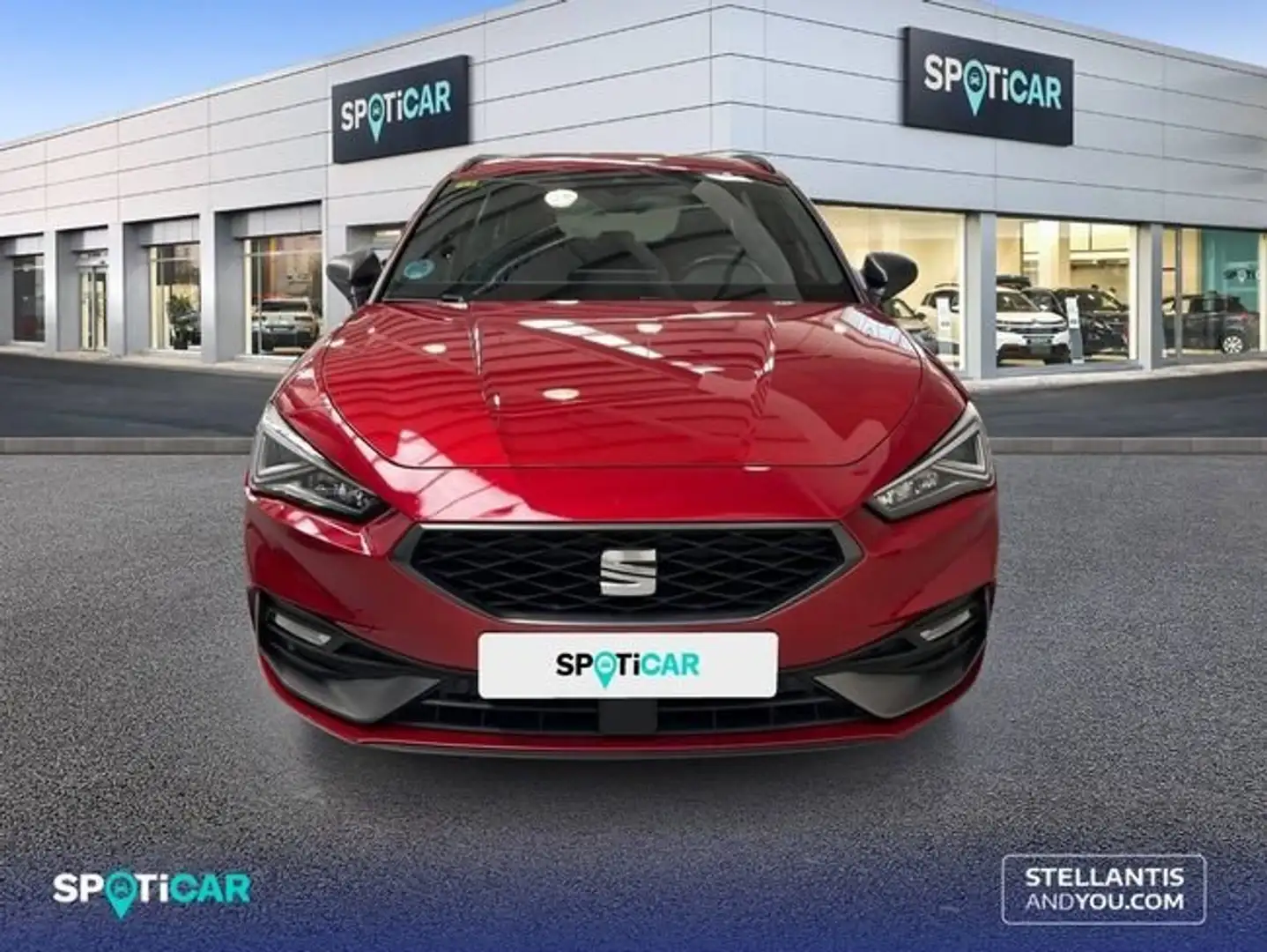SEAT Leon ST 1.5 EcoTSI S&S FR Fast Edition 150 Rojo - 2