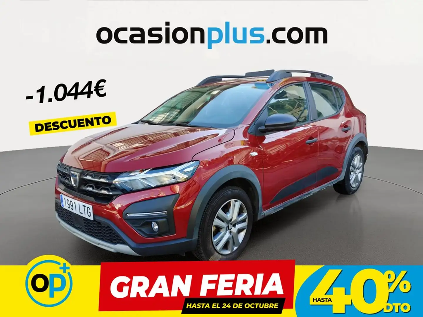 Dacia Sandero Stepway TCe Essential 67kW Rojo - 1