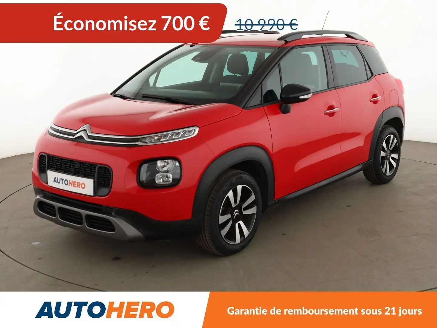 Citroen C3 Aircross 1.2 PureTech Shine Business EAT6 Rouge - 1