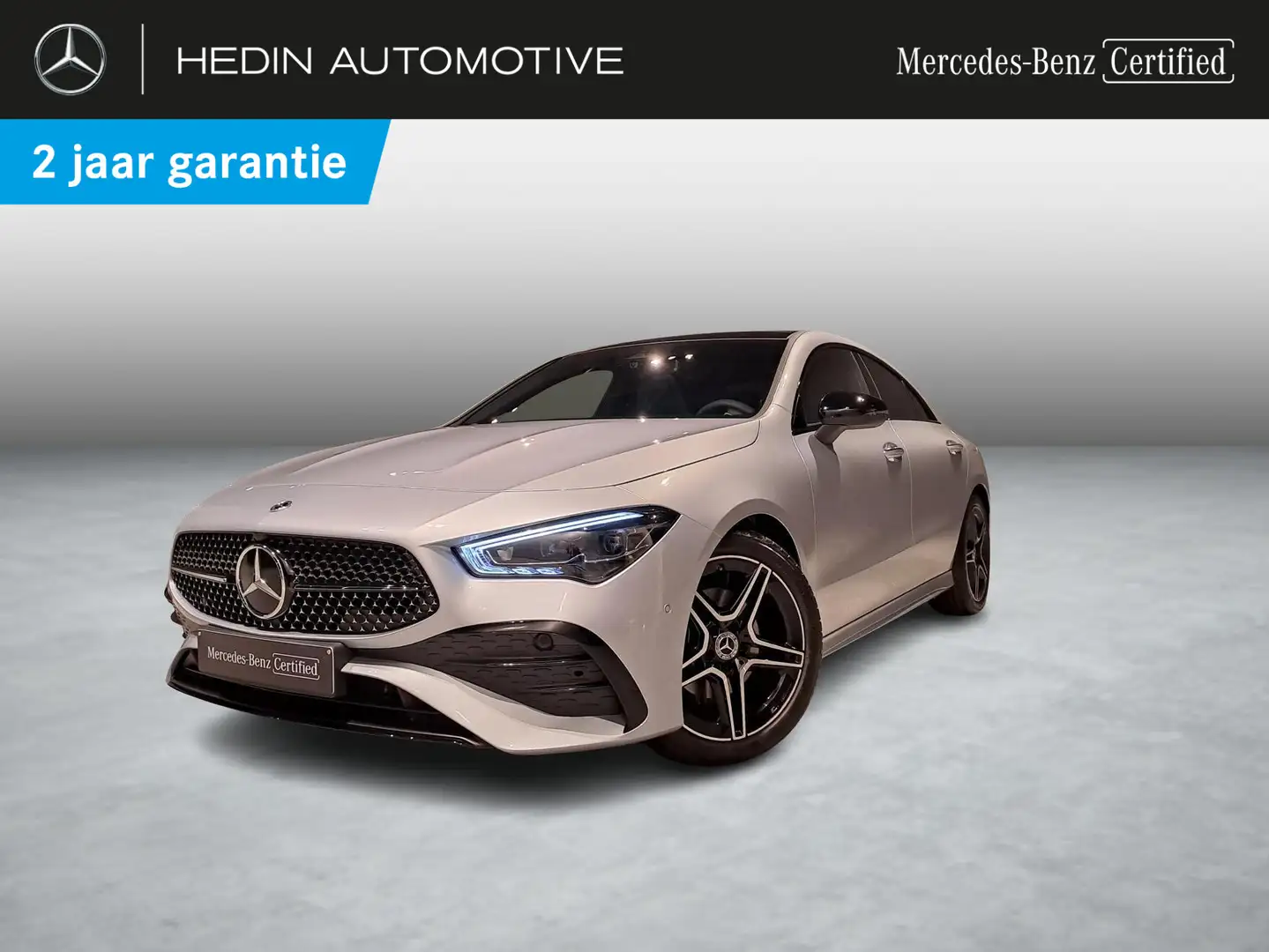 Mercedes-Benz CLA 180 Coupé AMG Line | Panoramisch Dak | Nightpack | Sma Argent - 1