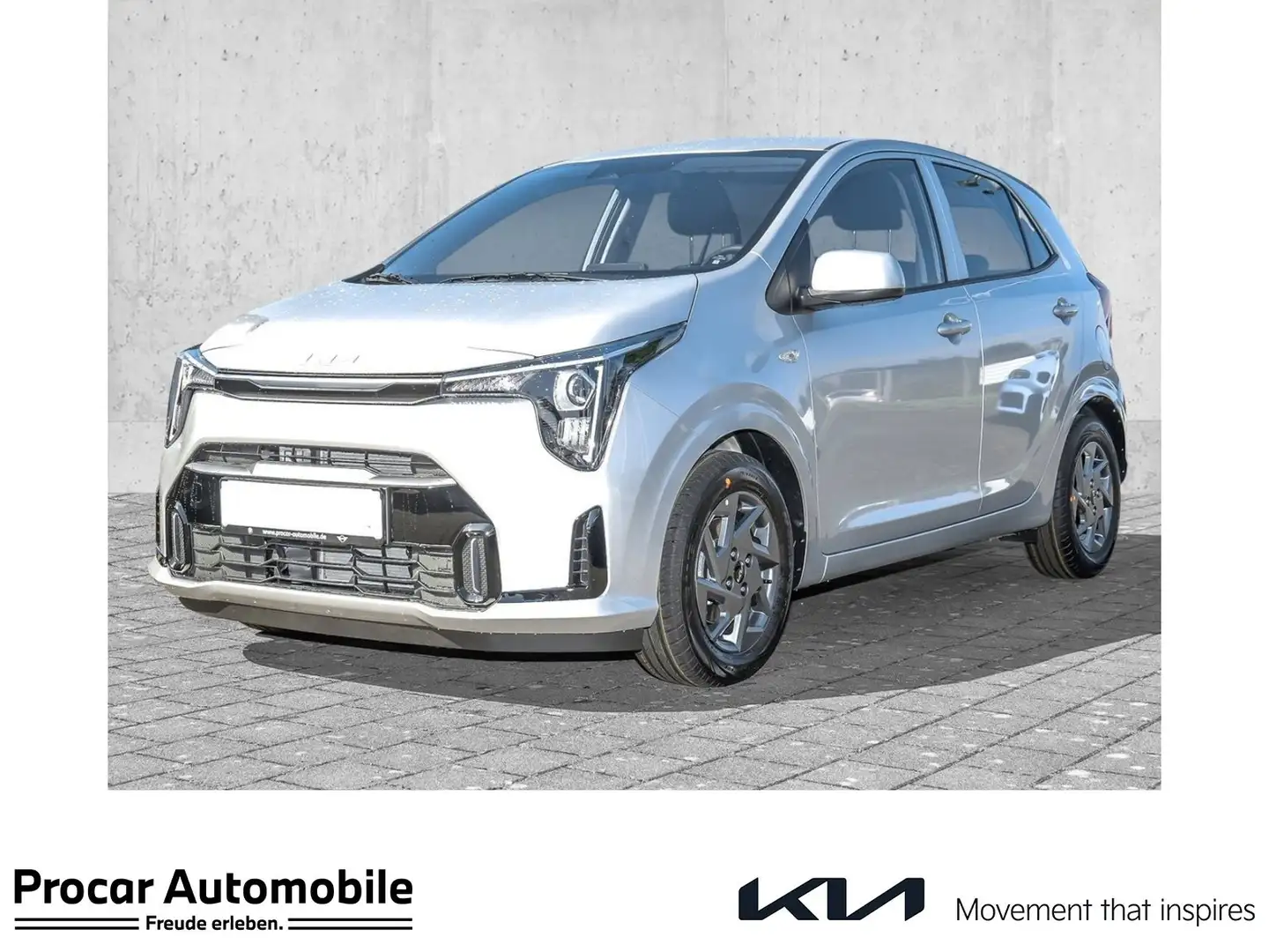 Kia Picanto Vision 1.0 MT RFK NAVI DAB Grau - 1