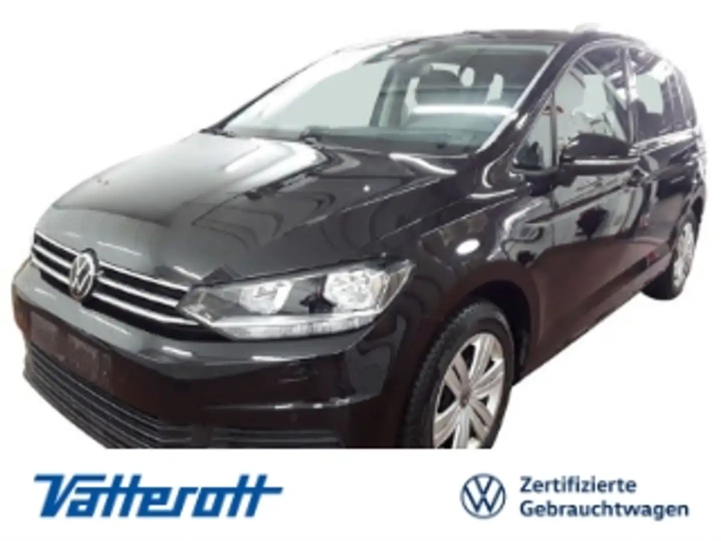 Volkswagen Touran 2.0 TDI DSG GOAL Navi AHK 7-Sitzer Schwarz - 1