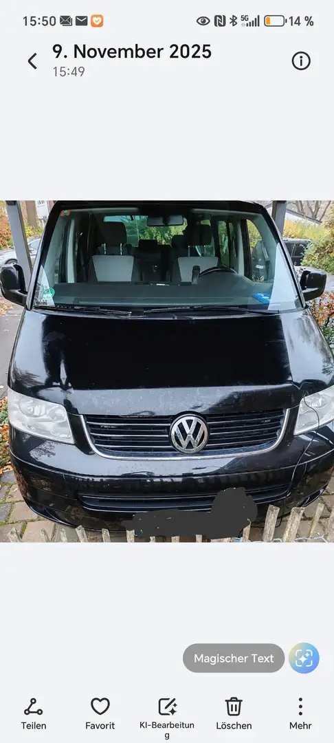 Volkswagen T5 Multivan Multivan DPF Startline Schwarz - 1