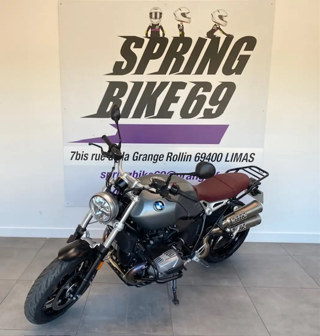 BMW R nineT Gris - 2