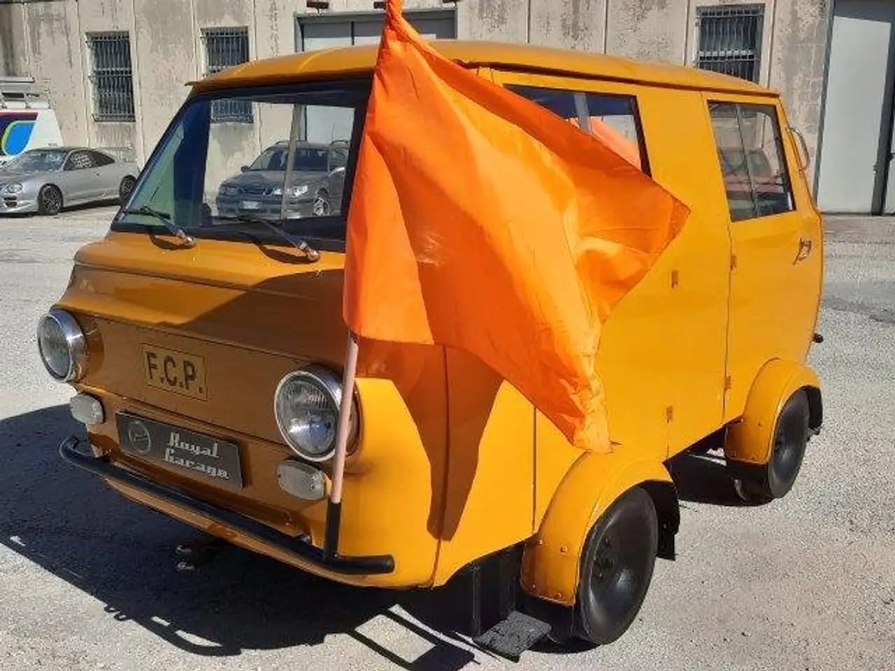 Fiat 500 DRAISINA MOTOCARRELLO NUMERO 24 SU 50 PRODOTTE, foto 5