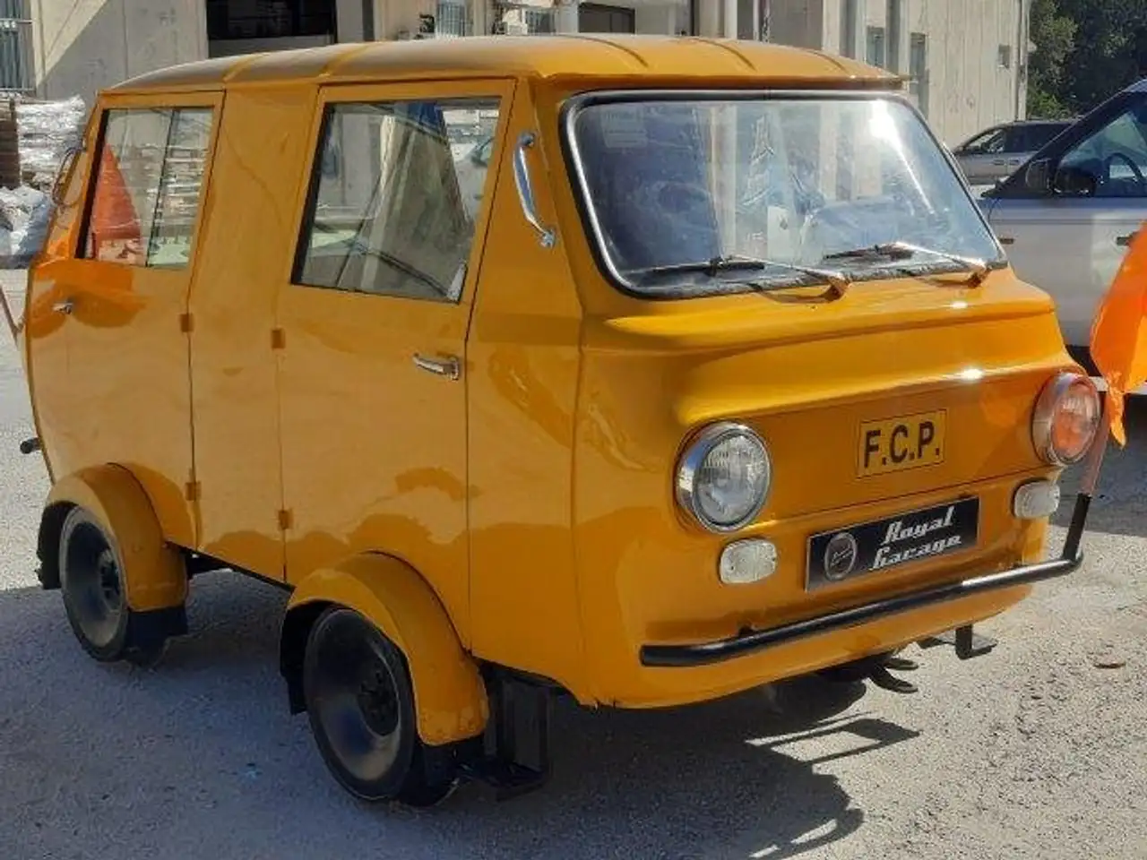 Fiat 500 DRAISINA MOTOCARRELLO NUMERO 24 SU 50 PRODOTTE, foto 3