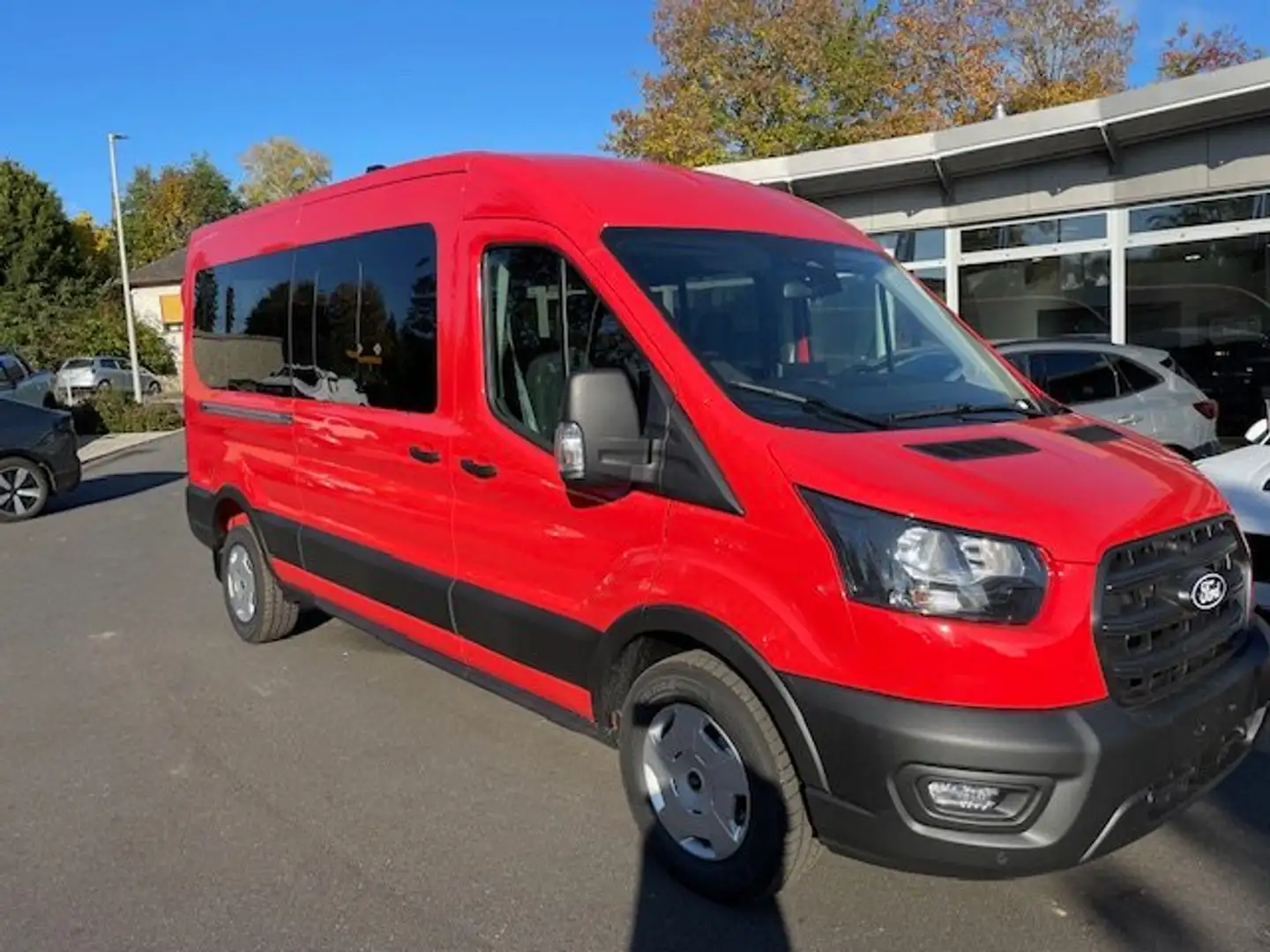 Ford Transit 350 L3 Trend Kombi Autom. Feuerwehr RAL 3000 Rot - 2