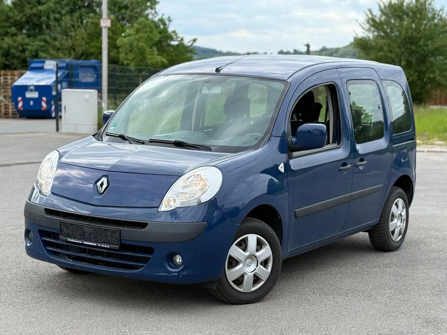 Renault Kangoo 1.6 8V 90 Klima | 2 Schiebetüren | TÜV 06/2027 Azul - 2