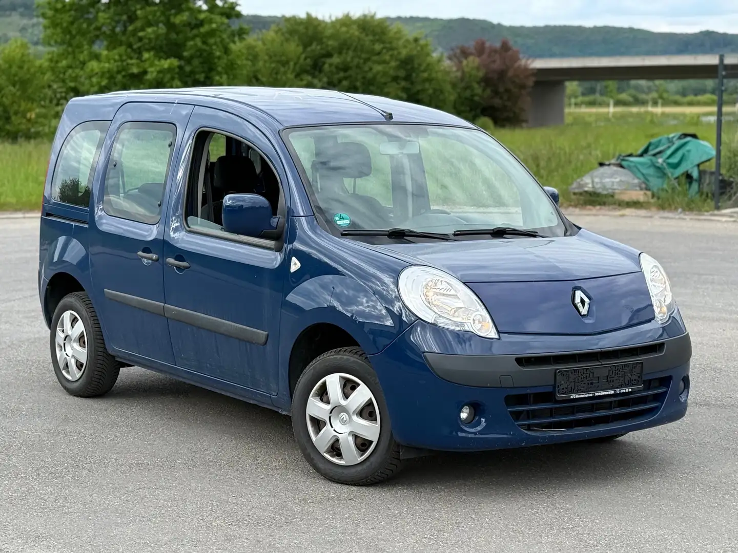 Renault Kangoo 1.6 8V 90 Klima | 2 Schiebetüren | TÜV 06/2027 Azul - 1