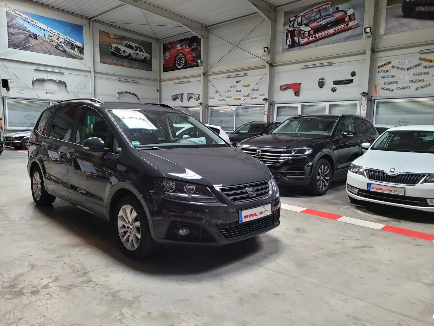 SEAT Alhambra Style*1.HAND*7-SITZE*AHK*KAMERA*SHZ*TEMP* Szary - 1