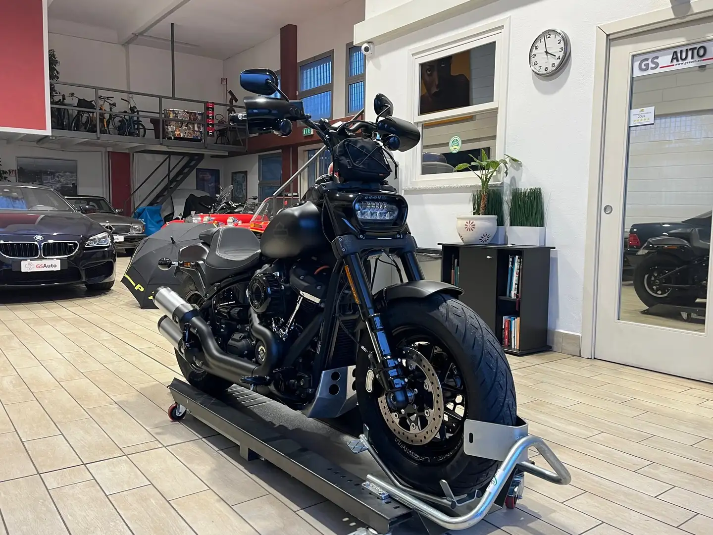 Harley-Davidson Fat Bob BLACK DENIM Černá - 2