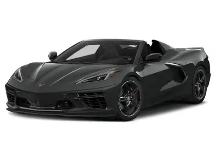 Gray 2021 Chevrolet Corvette Stingray 3LT Convertible RWD Convertible Rear-Wheel Drive 8-Speed Dual Clutch