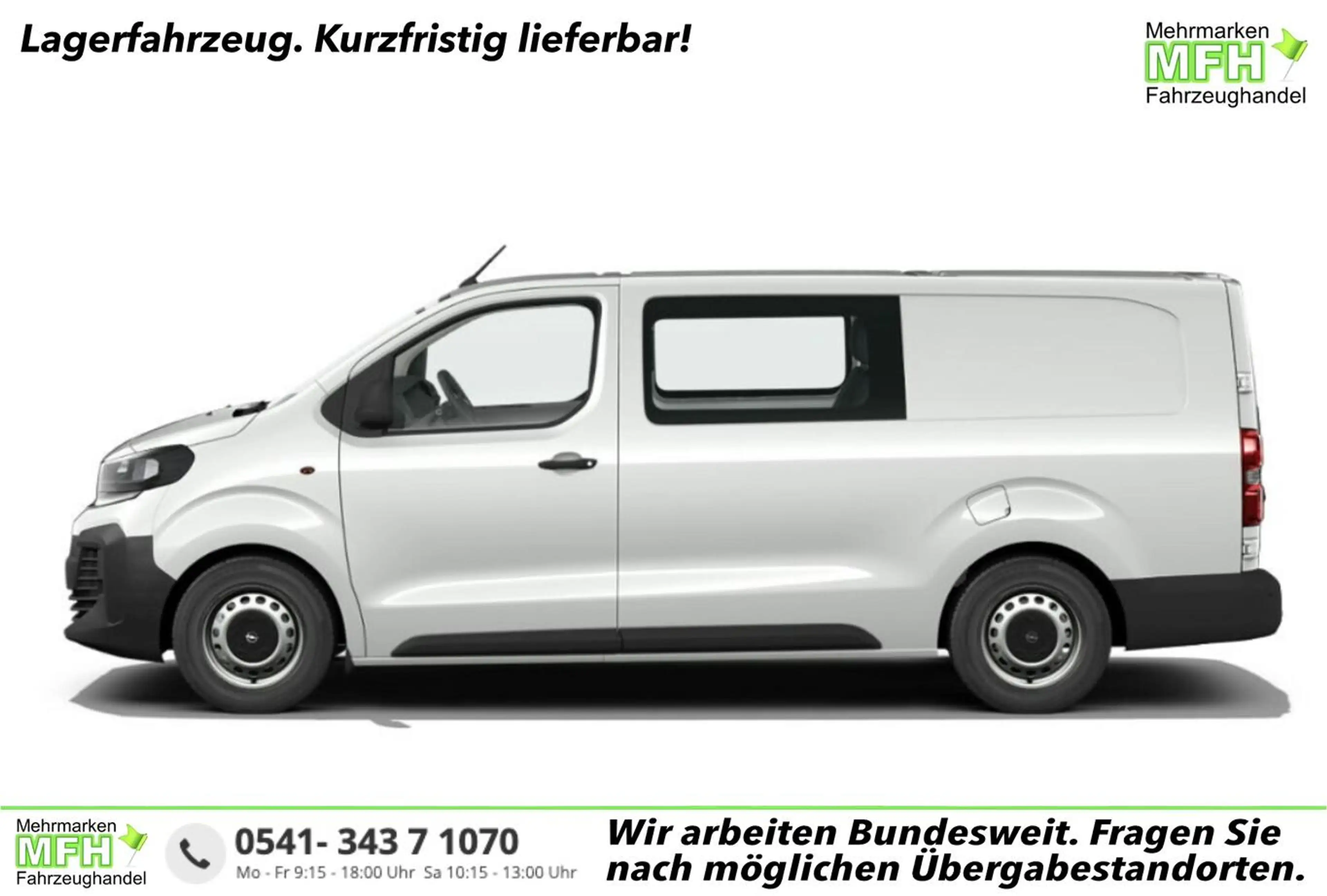 Opel Vivaro DOKA AT8 XL Kam CarPl SichtP Anti-Rutsch 110 kW...