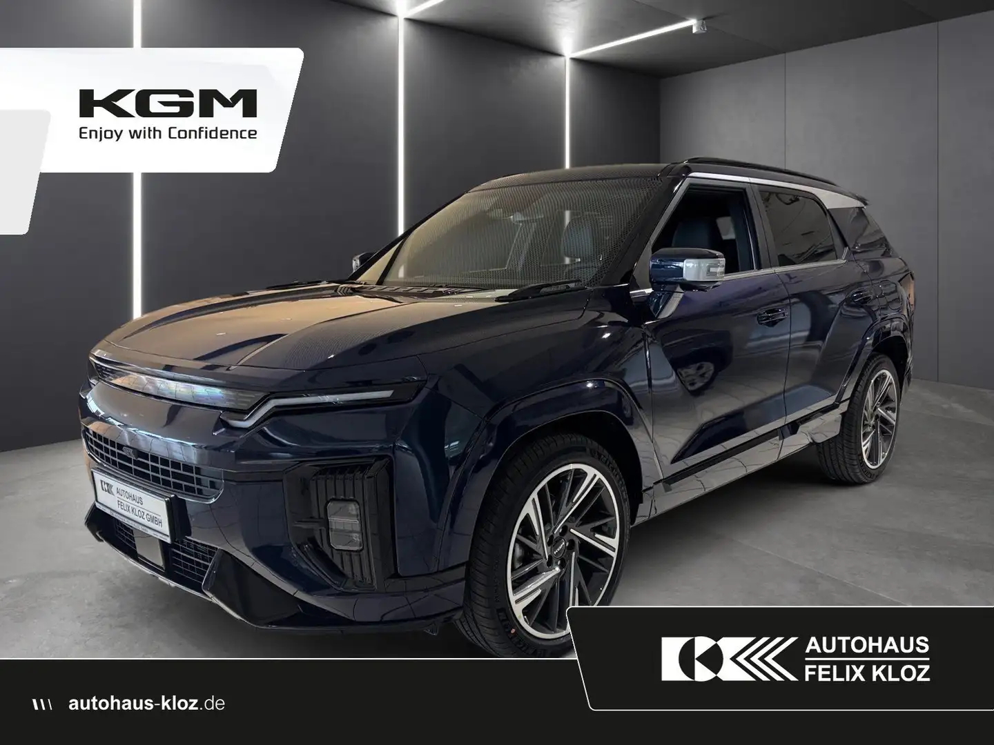 KGM Actyon Hybrid Lux 2WD*ACC*LED*Panorama*Navi*360° Azul - 1