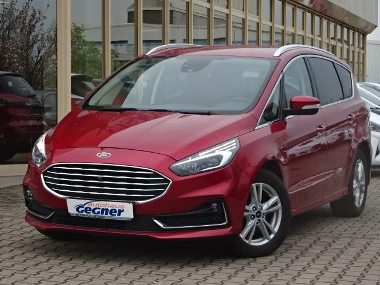 Ford S-Max 190PS Autm. Titanium ACC Navi AHK Rouge - 2