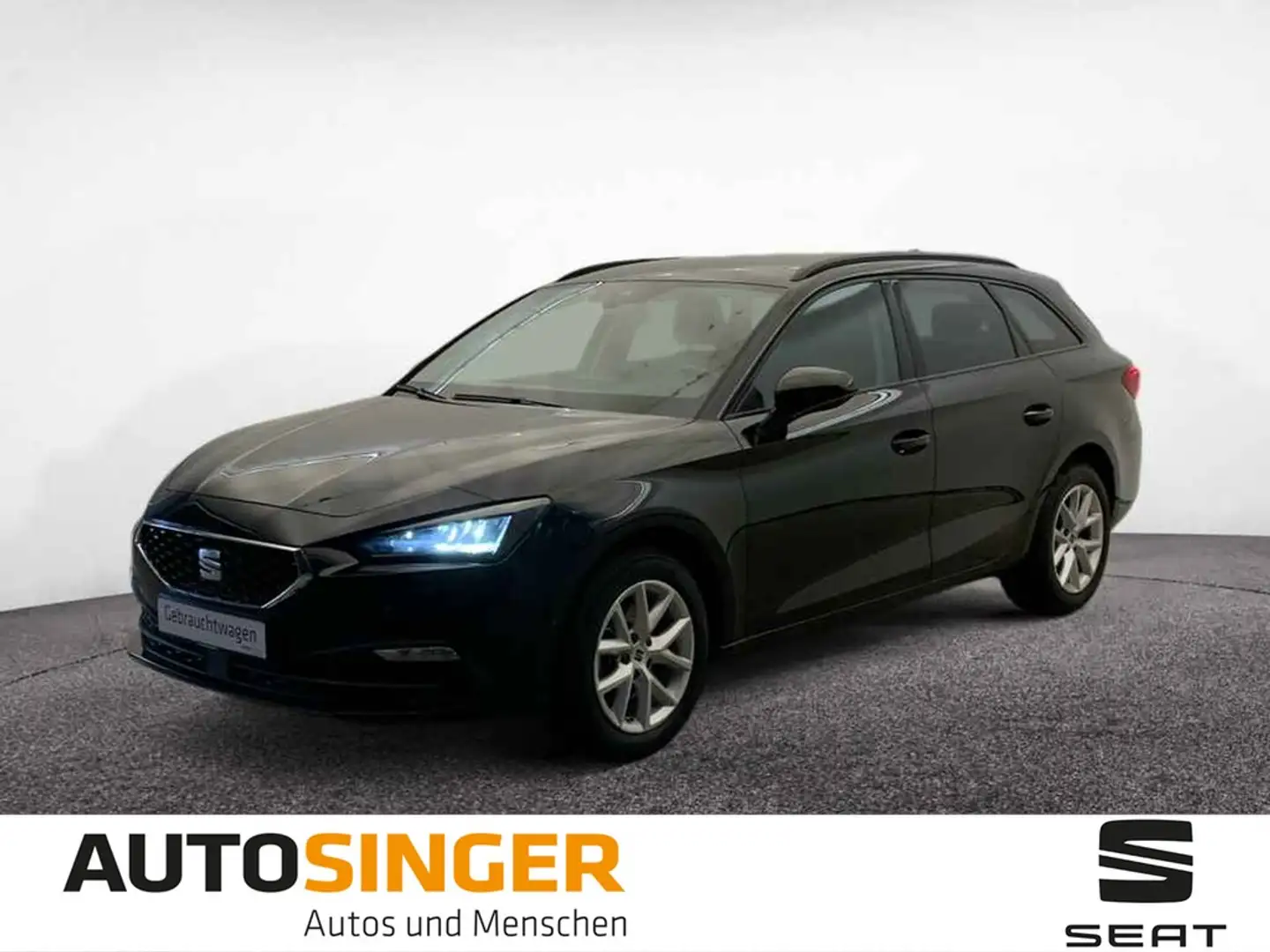 SEAT Leon ST Style 1.5 eTSI DSG *LED*GRA*NAVI*PDC*SHZ Noir - 1