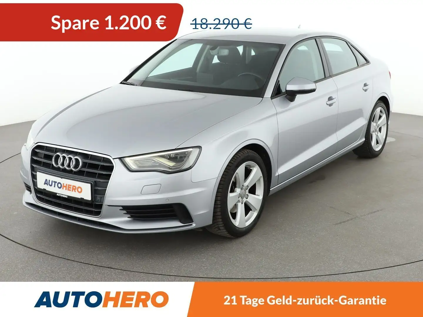Audi A3 1.4 TFSI Ambition Aut.*XENON*TEMPO*SHZ*PDC* Grau - 1