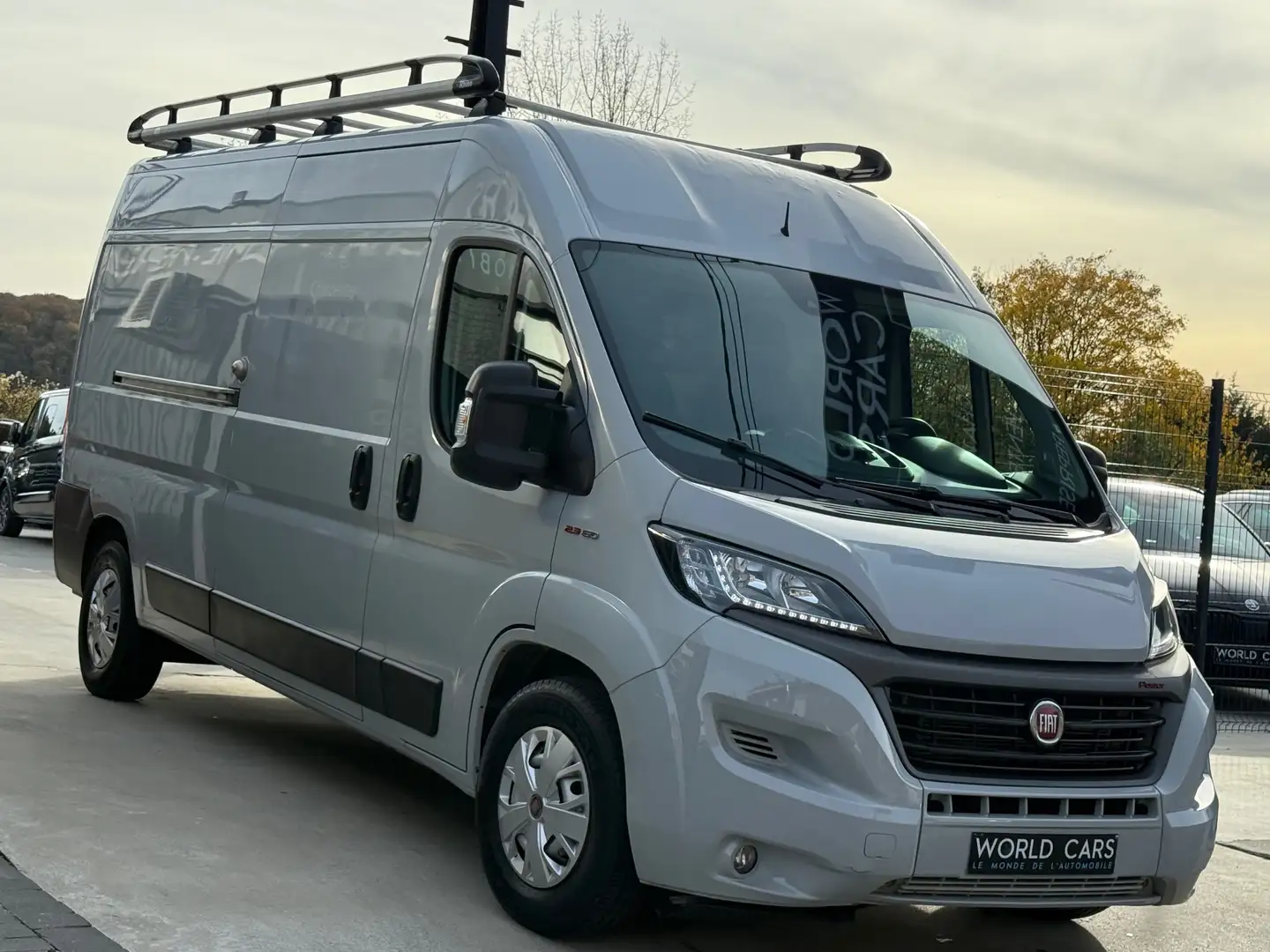 Fiat Ducato 2.3 L2H2 AUTO. TVAC*BTWIN CAMERA NAVI GRIS NARDO Grau - 2