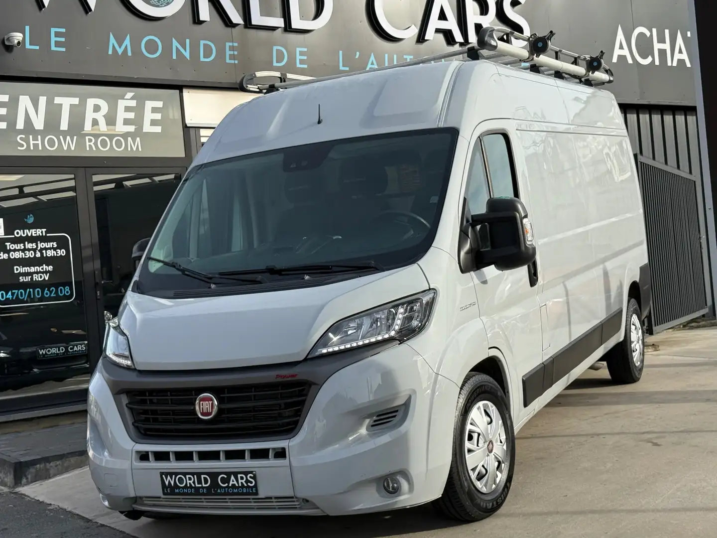 Fiat Ducato 2.3 L2H2 AUTO. TVAC*BTWIN CAMERA NAVI GRIS NARDO Grau - 1