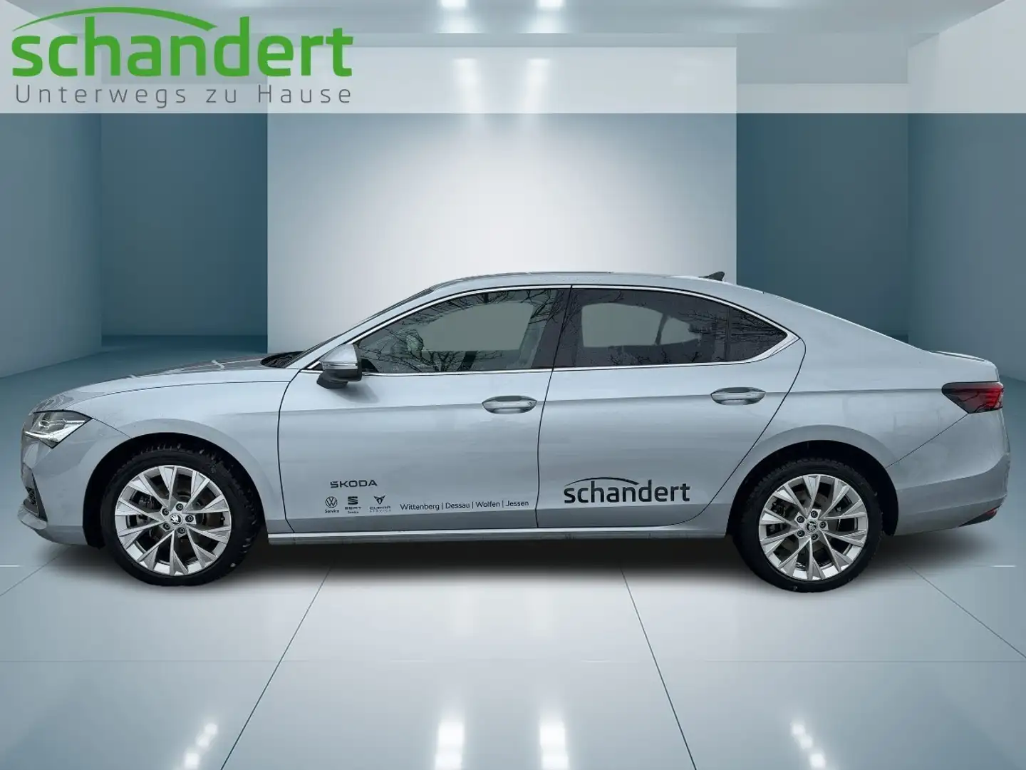 Skoda Superb 2.0 TSI Selection 4x4 DSG LED Navi AHK Silber - 2