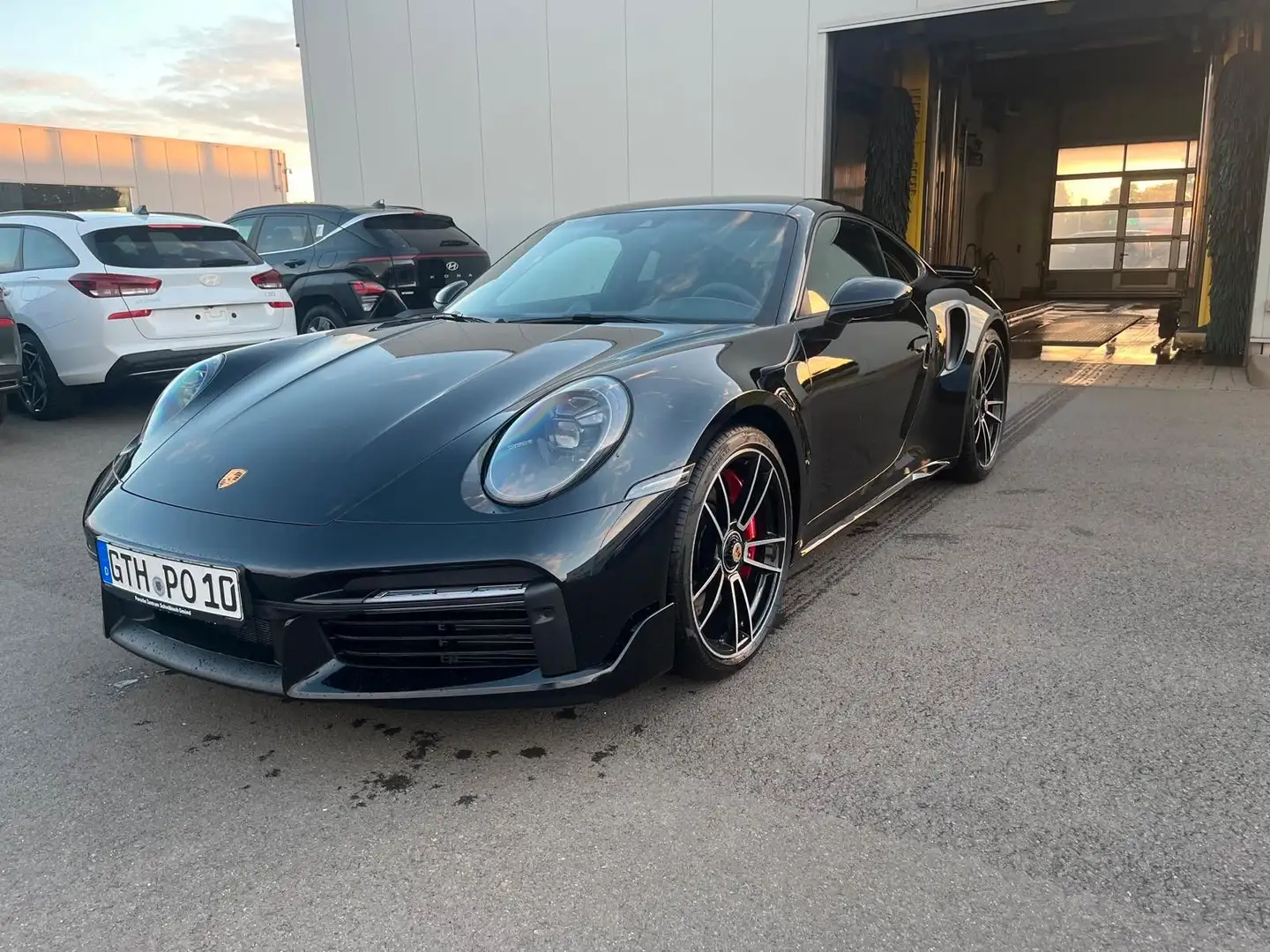 Porsche 911 Turbo LIV/Matrix/Allrad/Sp.Desig-Pkt/Sp.Ausp Schwarz - 1