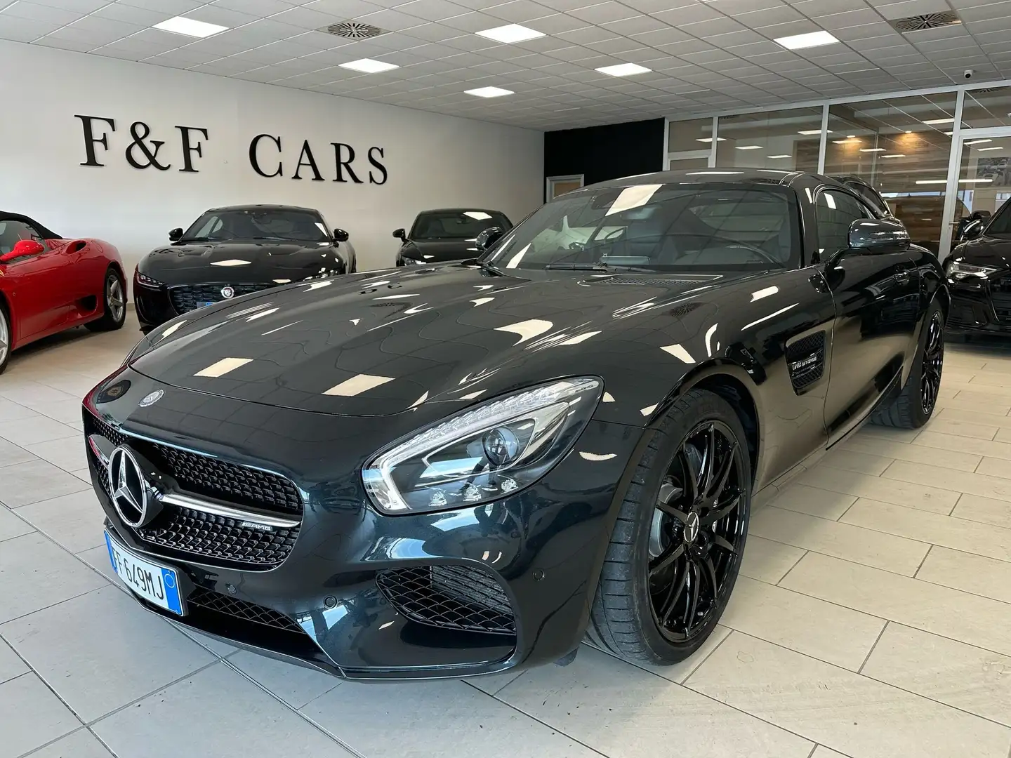 Mercedes-Benz AMG GT 4.0 462cv auto Uff. Italiana Tagliandi Mercedes Nero - 1
