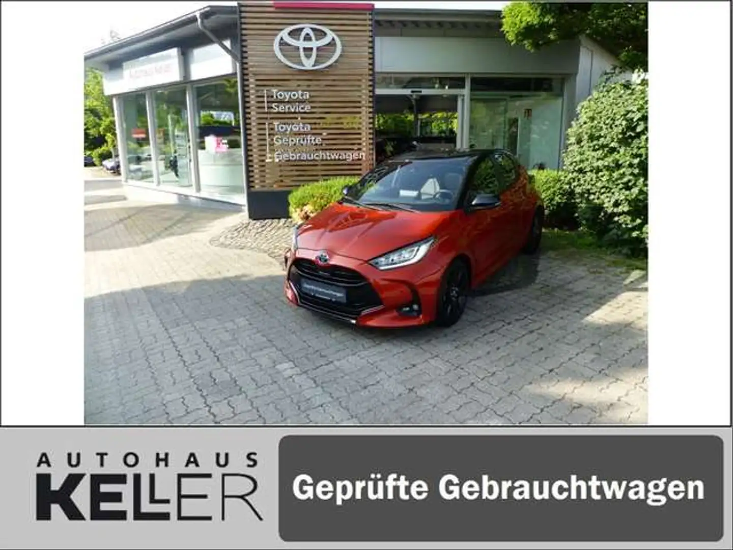 Toyota Yaris Hybrid 1.5 VVT-i Style Orange - 1