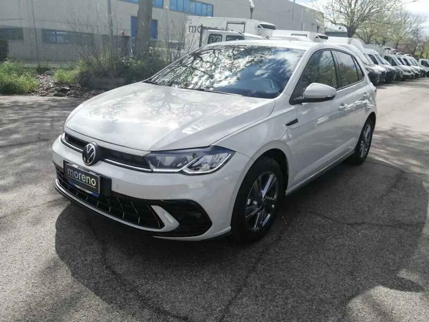 Volkswagen Polo 1.0 TSI 95 CV R-Line Bianco - 1