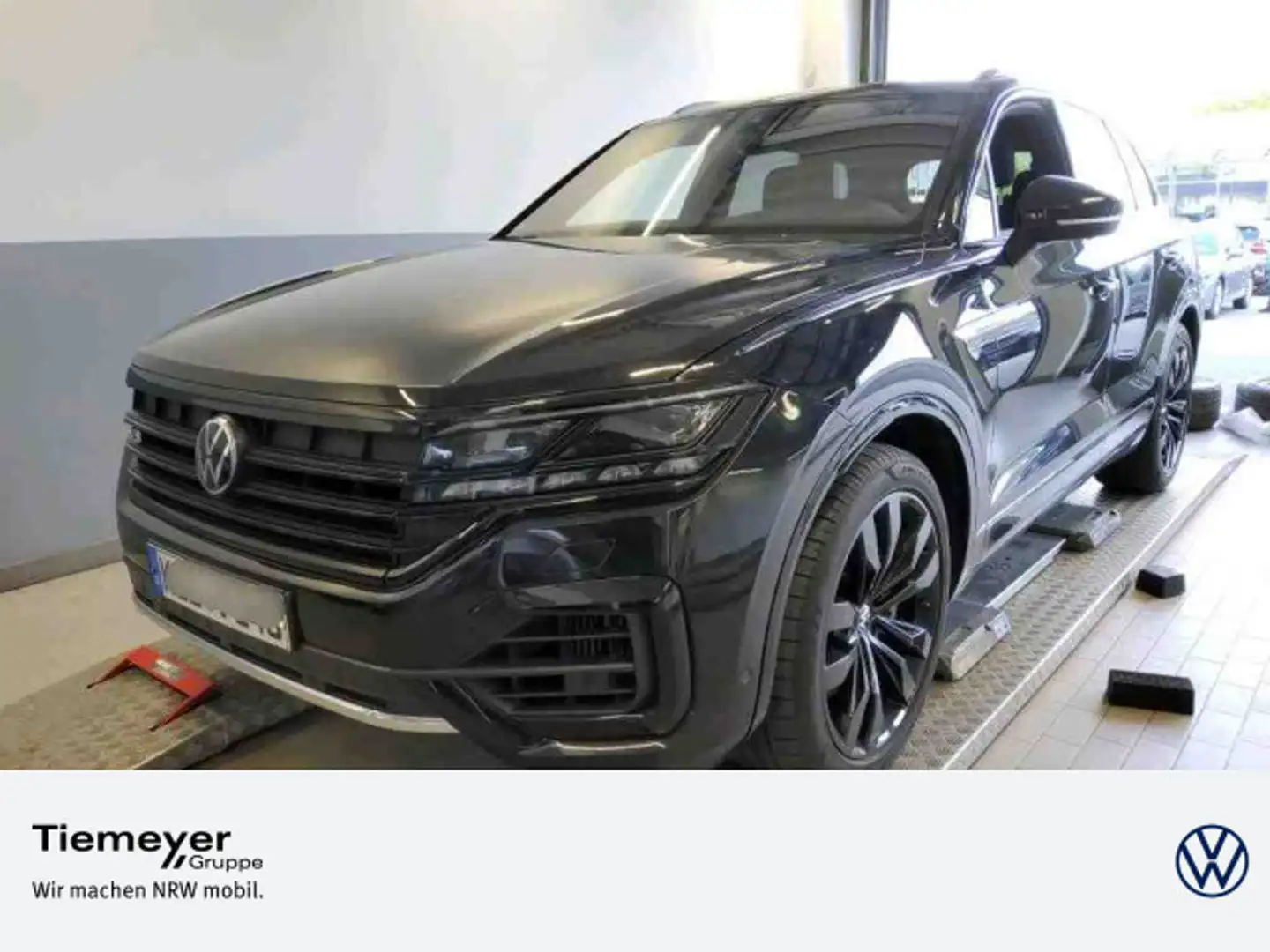 Volkswagen Touareg 4.0 TDI V8 R-LINE BLACK NP130 VOLL Schwarz - 1