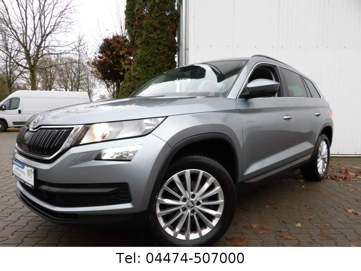 Skoda Kodiaq Ambition 2.0 TDI DSG 4x4 ACC AHK Gris - 1