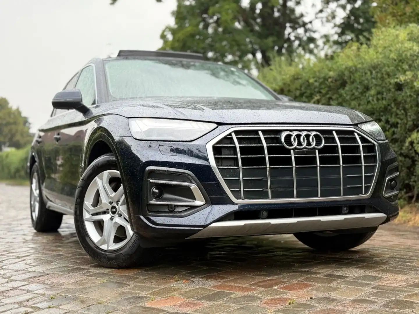 Audi Q5 35 TDI advanced*PANO*LED&S-LINE&1ERH&360KAM* Blau - 1