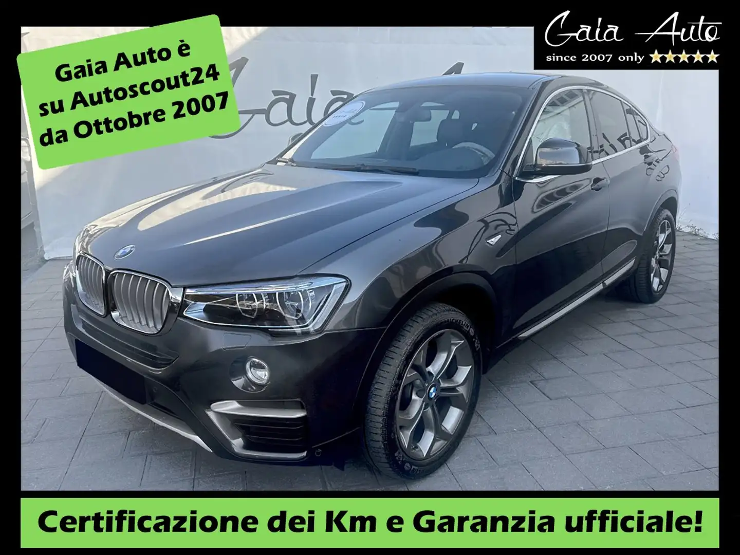 BMW X4 xdrive20d X LINE autom NAVI PROF Grigio - 1
