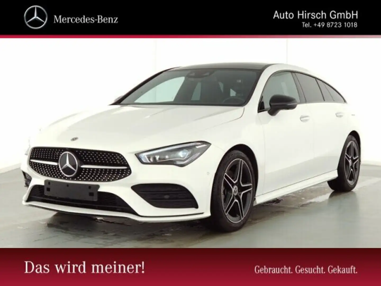 Mercedes-Benz CLA 200 CLA 200 SB AMG+Pano-Dach+MULTIBEAM+360°Kamera+St Weiß - 1