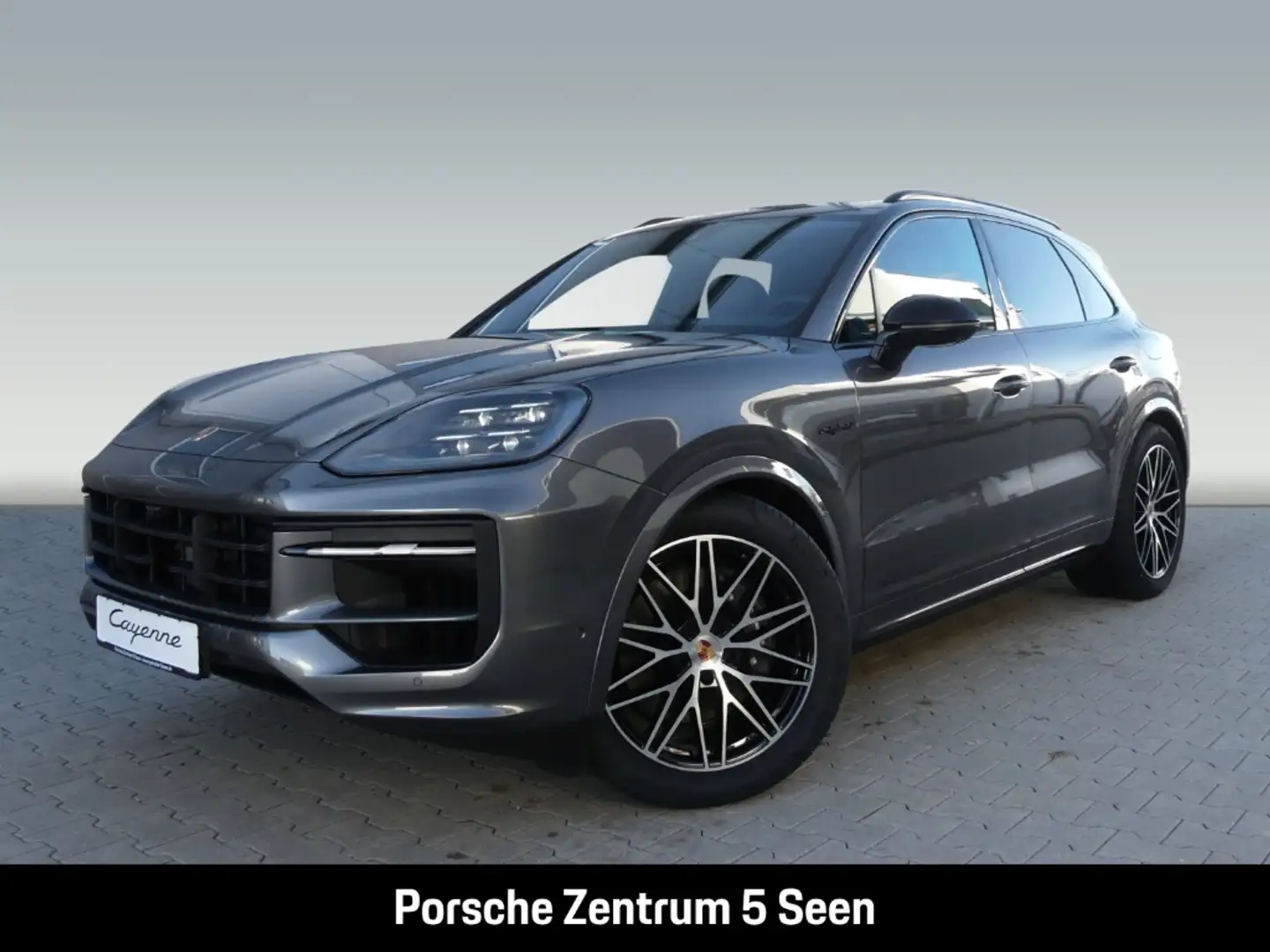 Porsche Cayenne E-Hybrid Black Edition,HINTERACHSLENKUNG Gri - 1
