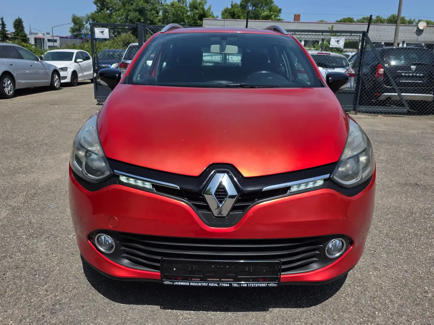 Renault Clio 1.5 DCI 5 Sitzer Sound-System Display Alufelgen Rot - 2