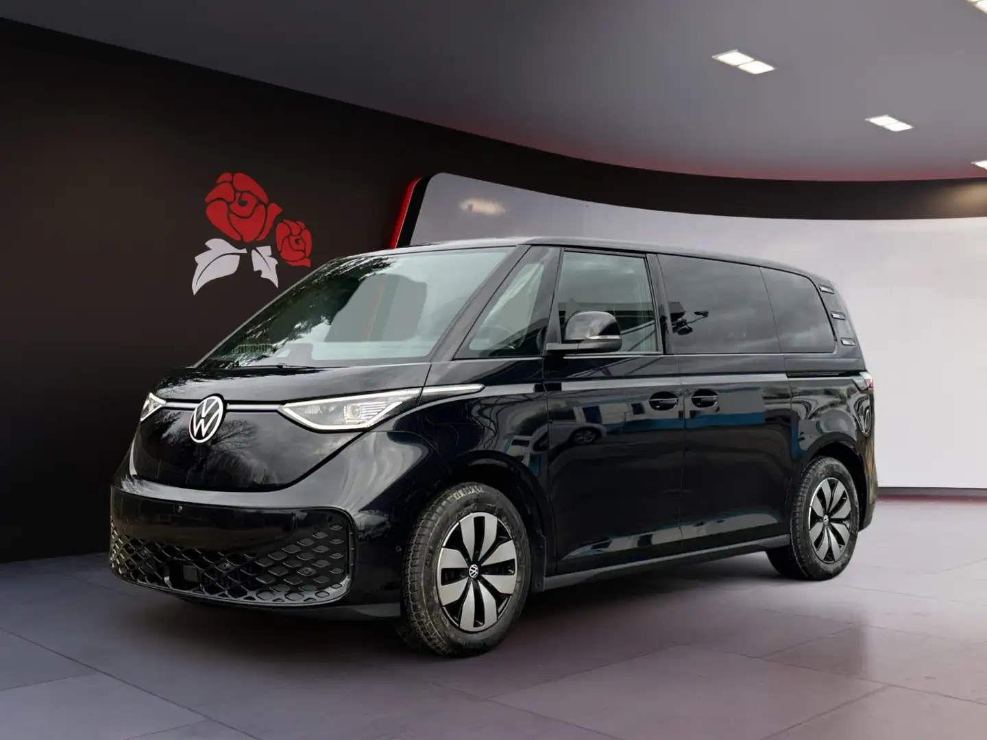 Volkswagen ID. Buzz Pro 210 KW KR AHK Area View Zwart - 2