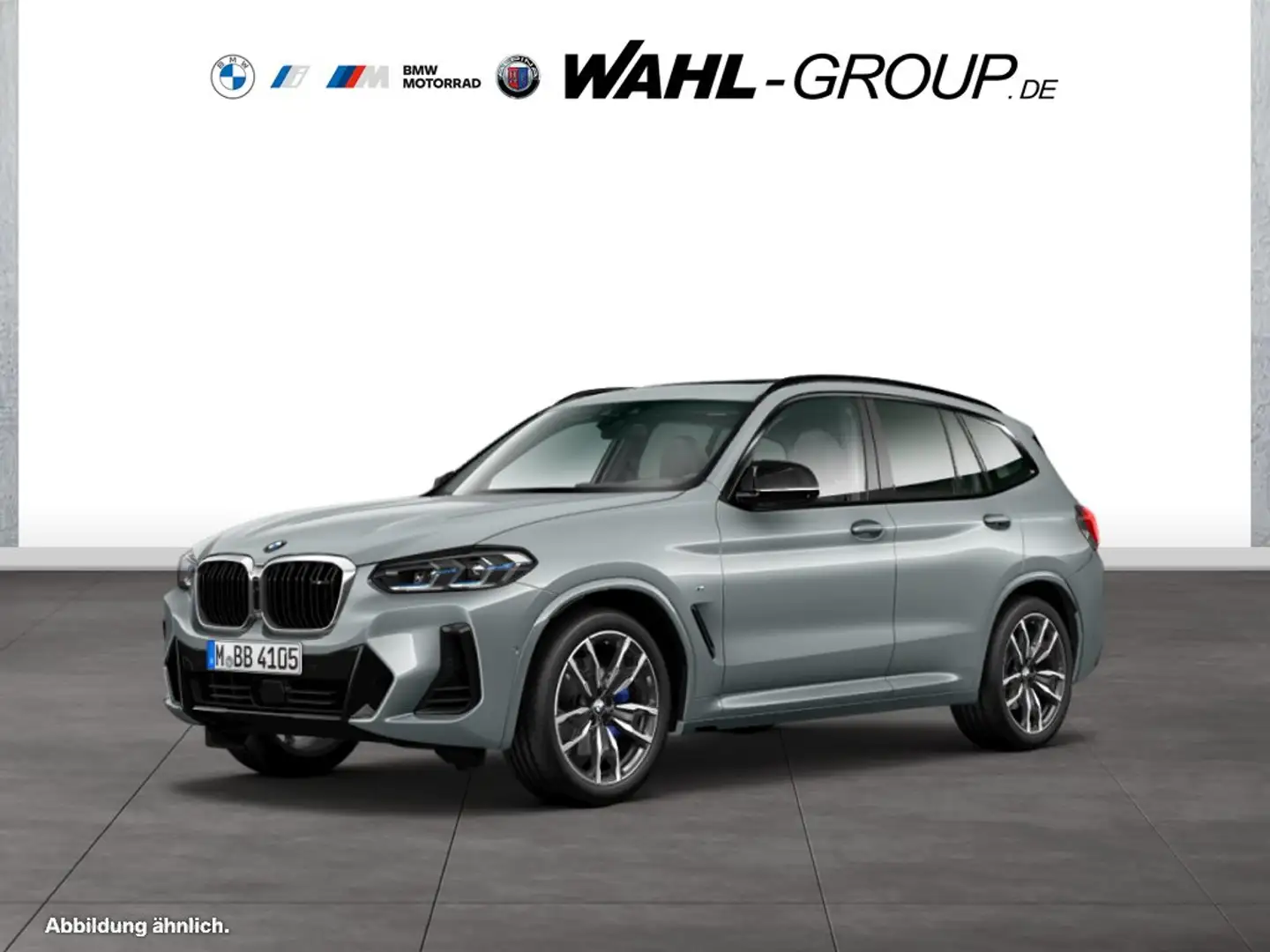 BMW X3 M 40d HEAD-UP H&K HIFI PANO DISPLAY KEY STANDHZG ALU Grau - 1