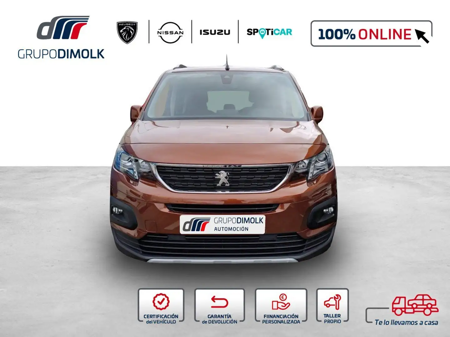 Peugeot Rifter 1.5BlueHDi S&S Standard Allure 130 Brun - 2