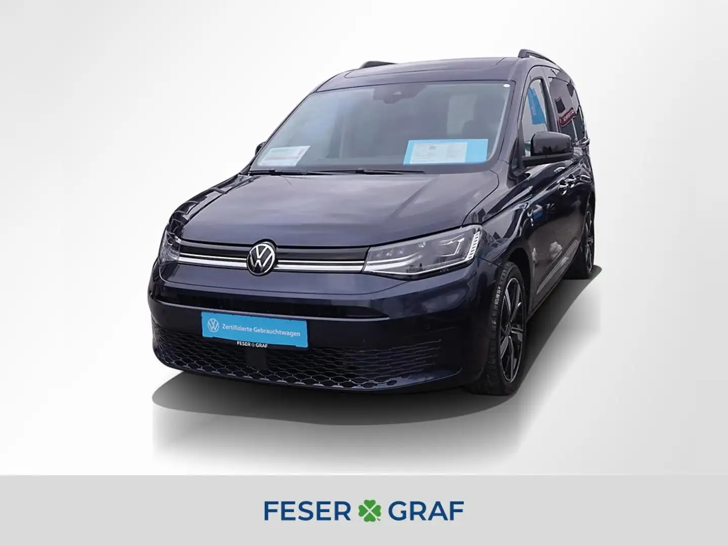 Volkswagen Caddy 2.0 TDI Move ACC LED Navi Pano Sitzh. 18" Albastru - 1