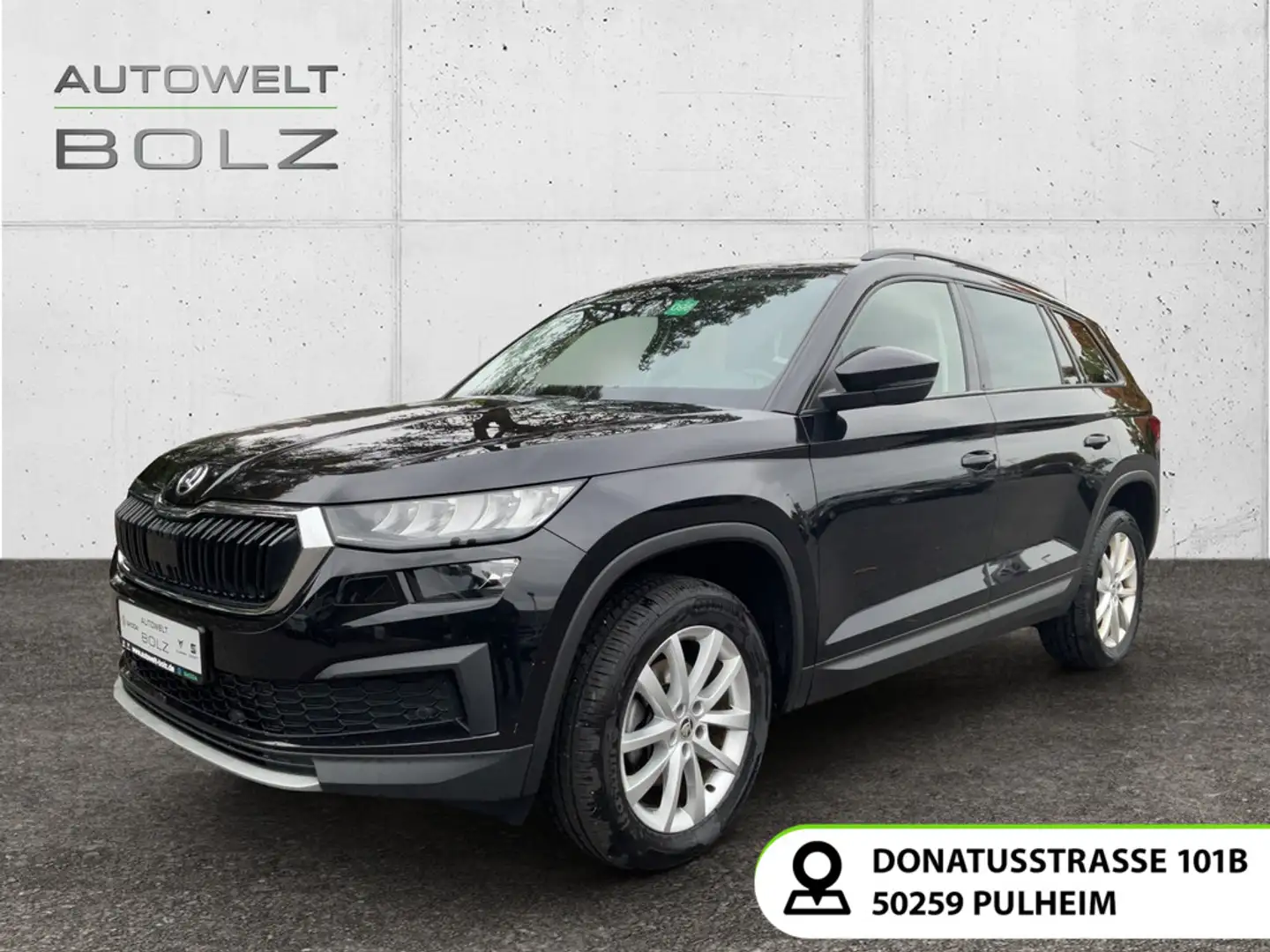 Skoda Kodiaq Ambition 2.0 TDI AHK Navi LED ACC Kessy A Schwarz - 1